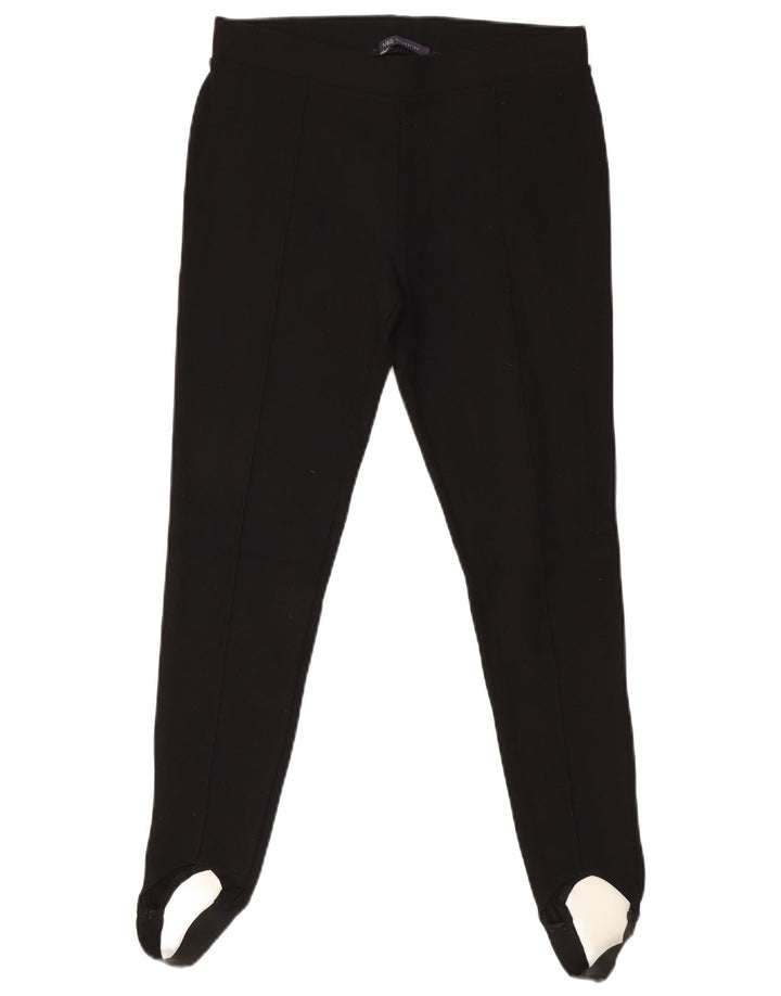 Leggings cu etrier pentru femei Marks & Spencer UK 12 Medium Black Viscose