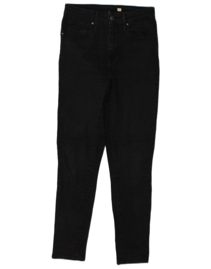 LEVI'S Womens Skinny Jeans W28 L27 Black