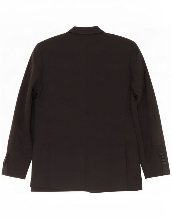 Pierre Cardin Jachetă pentru bărbați, cu 1 buton, cu ajustare clasică, UK 40 Large Black