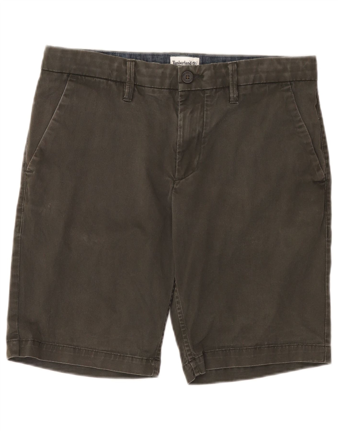 Pantaloni scurți chino pentru bărbați Timberland W32, bumbac gri mediu