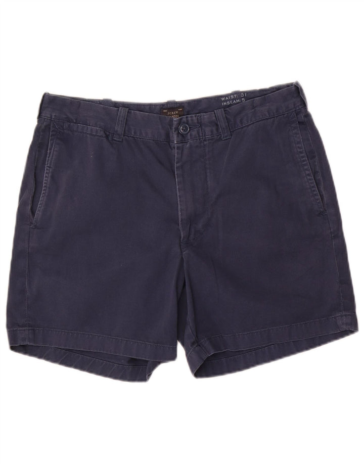 Pantaloni scurți chino Stanton pentru femei J. Crew W31, bumbac, albastru bleumarin mediu