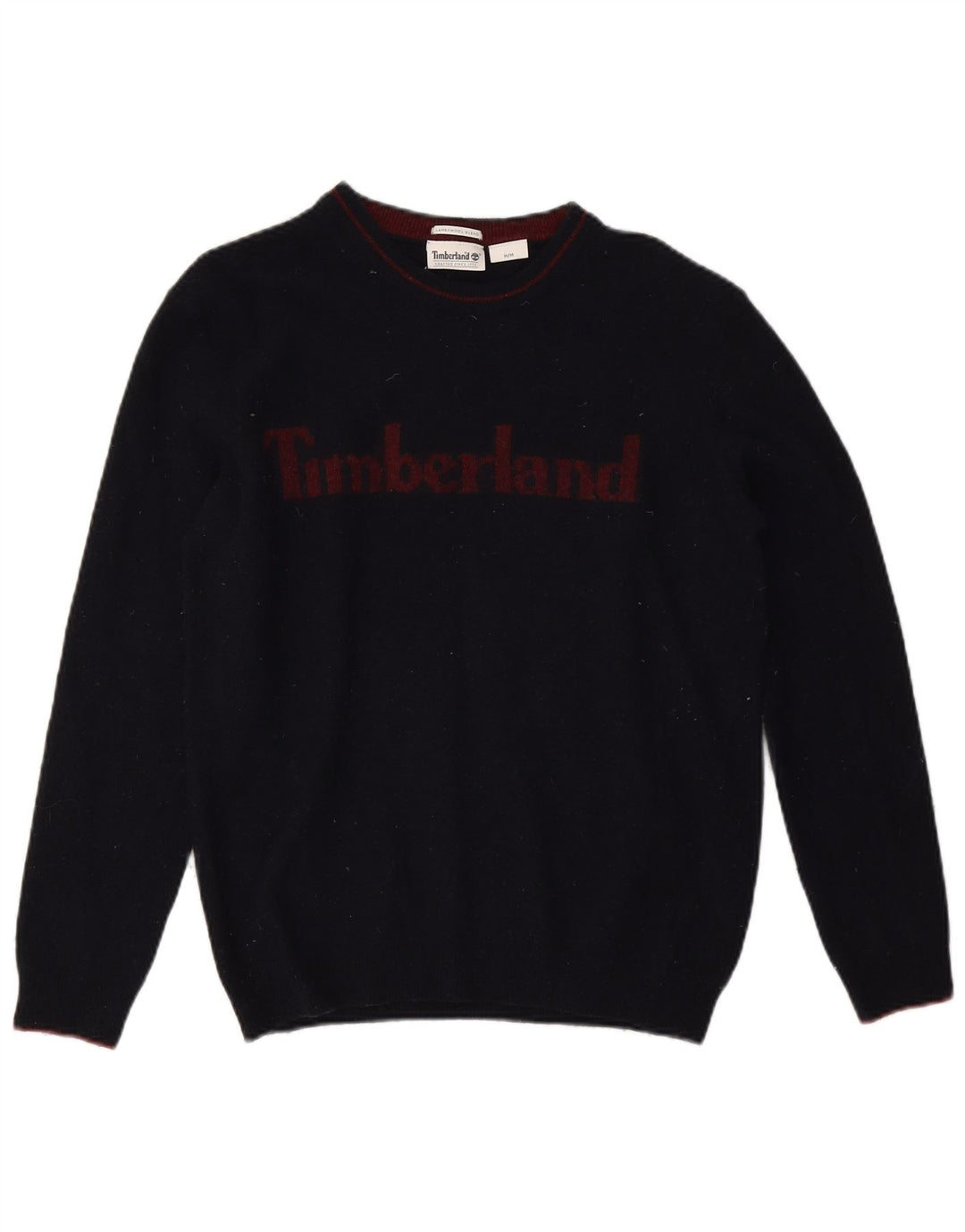 Pulover pentru femei Timberland Graphic Crew Neck UK 14 Medium Bleumarin