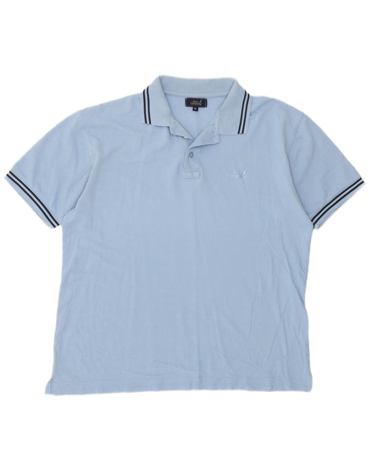 Tricou polo pentru bărbați Best Company XL Albastru