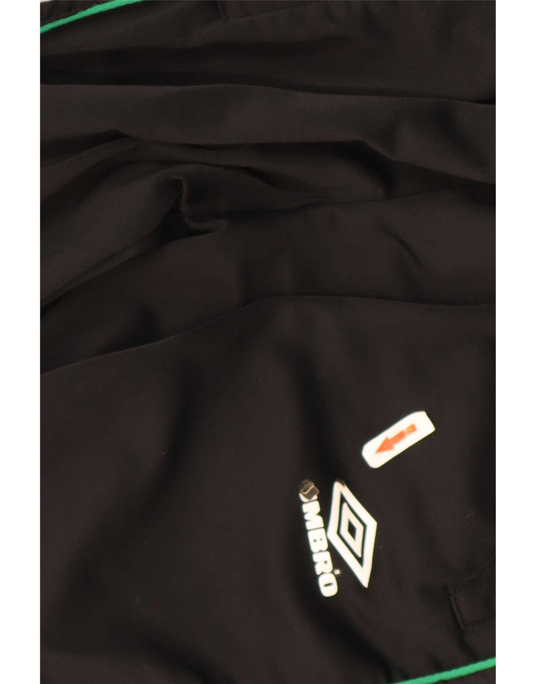Pantaloni de trening grafic pentru bărbați Umbro, mari, negru, poliester color bloc