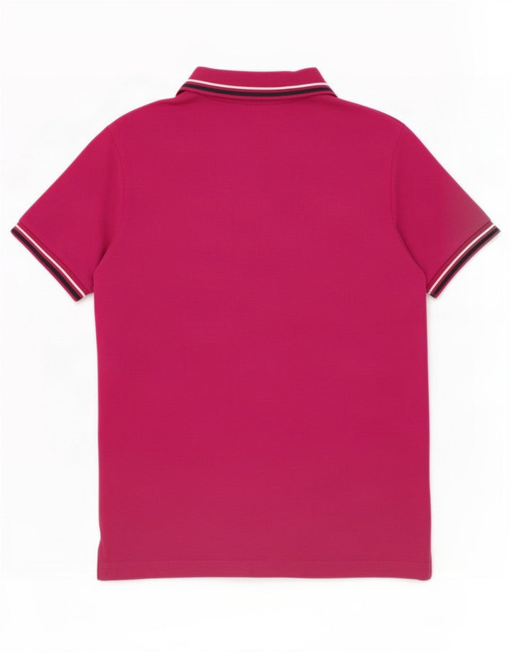 Tricou polo pentru bărbați Diadora, bumbac roz mediu