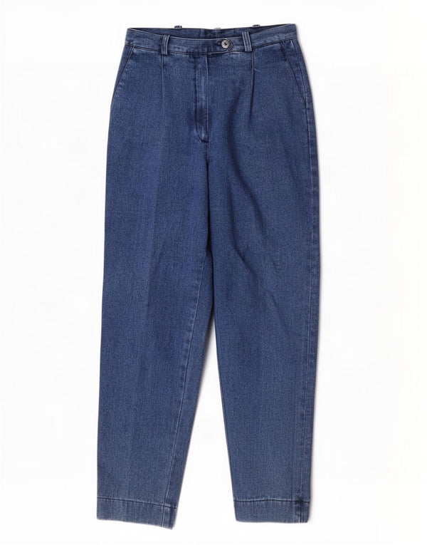 Vintage Womens Straight Jeans IT 44 Medium W28 L29 Blue Cotton