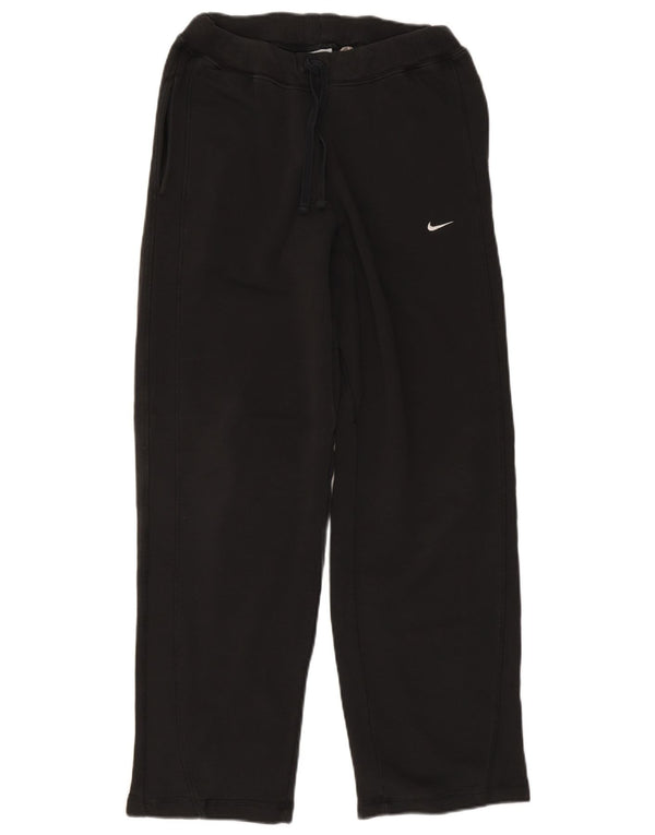 Pantaloni de trening Nike pentru bărbați, bumbac mediu negru