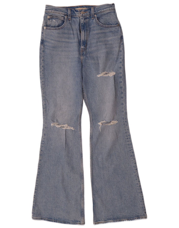 Blugi evazați cu talie înaltă Levi's pentru femei L29 L32, bumbac albastru