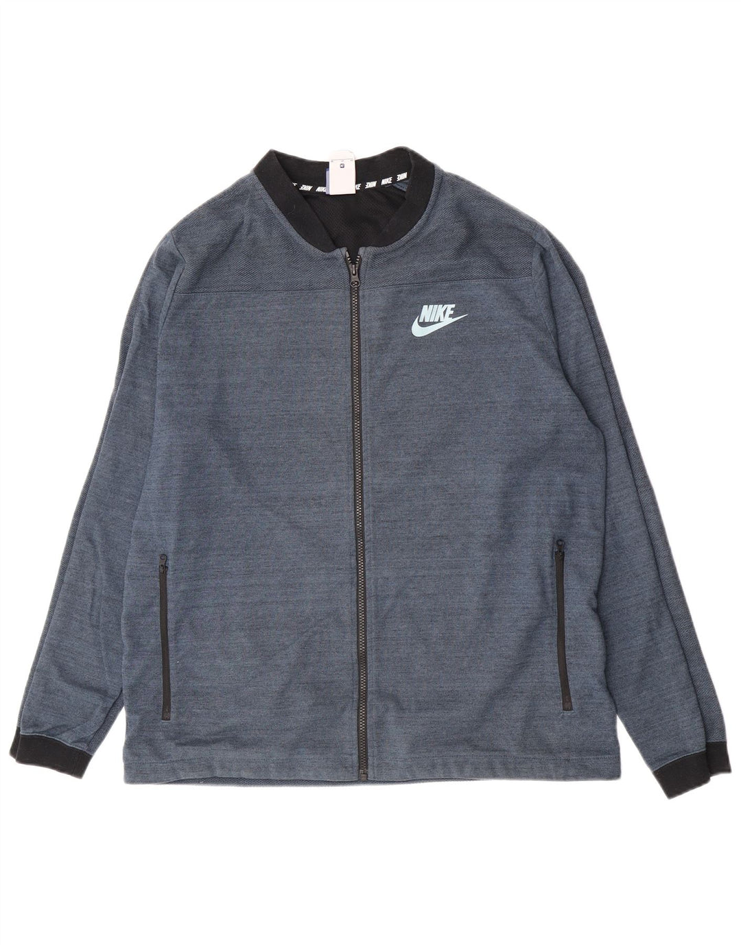 Jachetă de trening pentru bărbați Nike, XL, bumbac cu pete albastre