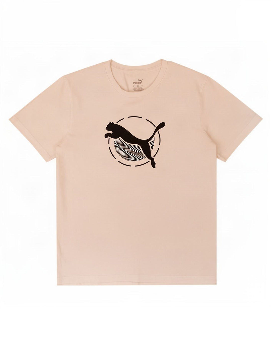 Tricou grafic Puma pentru bărbați Top Medium White Bumbac