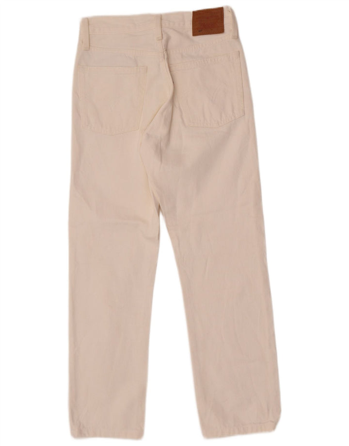 Blugi drepti 501 Levi's pentru femei W26 L26 alb