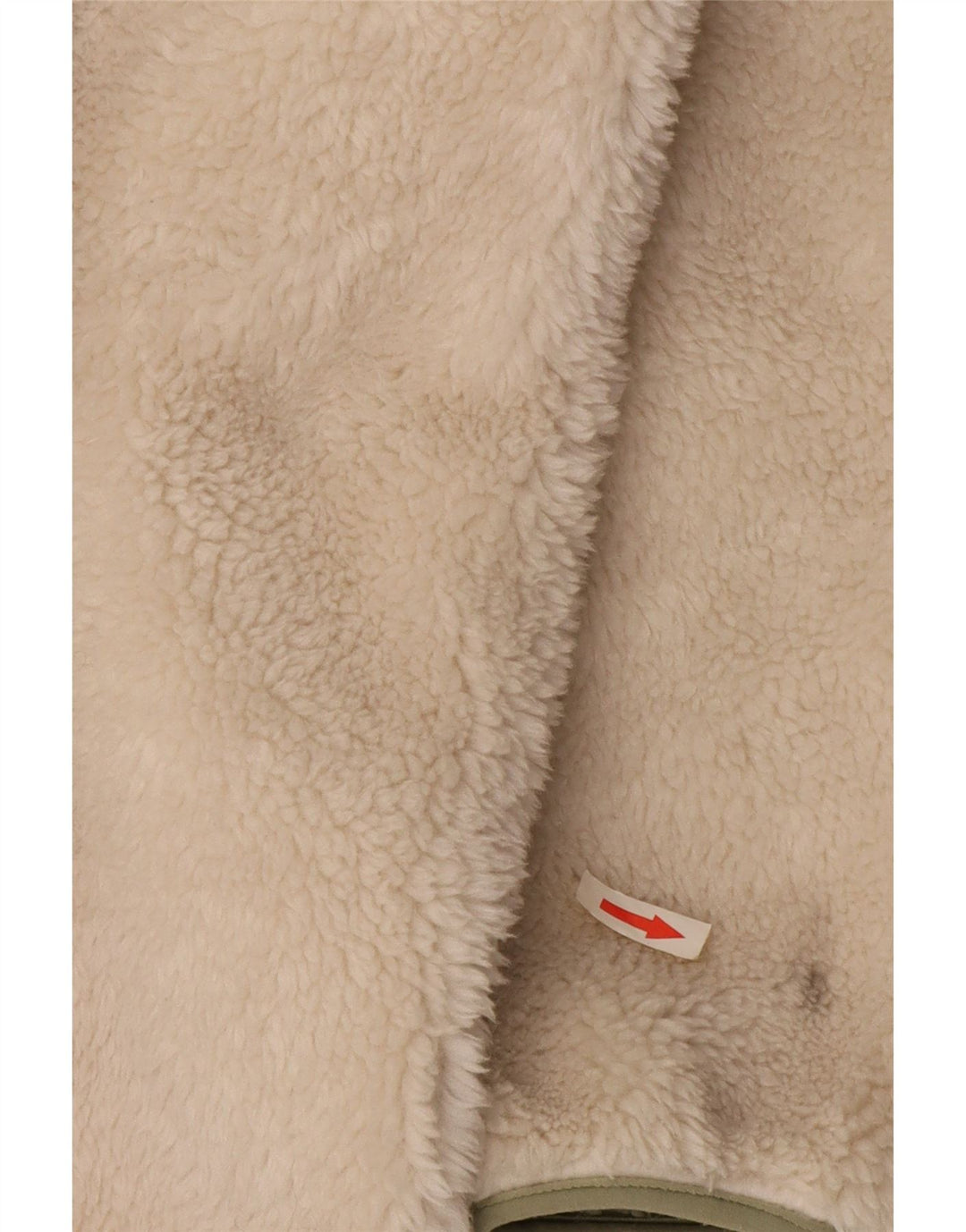 Jachetă de vânt cu glugă supradimensionată pentru femei Zara UK 10 Small Off White