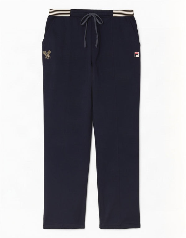 Pantaloni de trening Fila pentru femei UK 18 XL Bleumarin Poliester