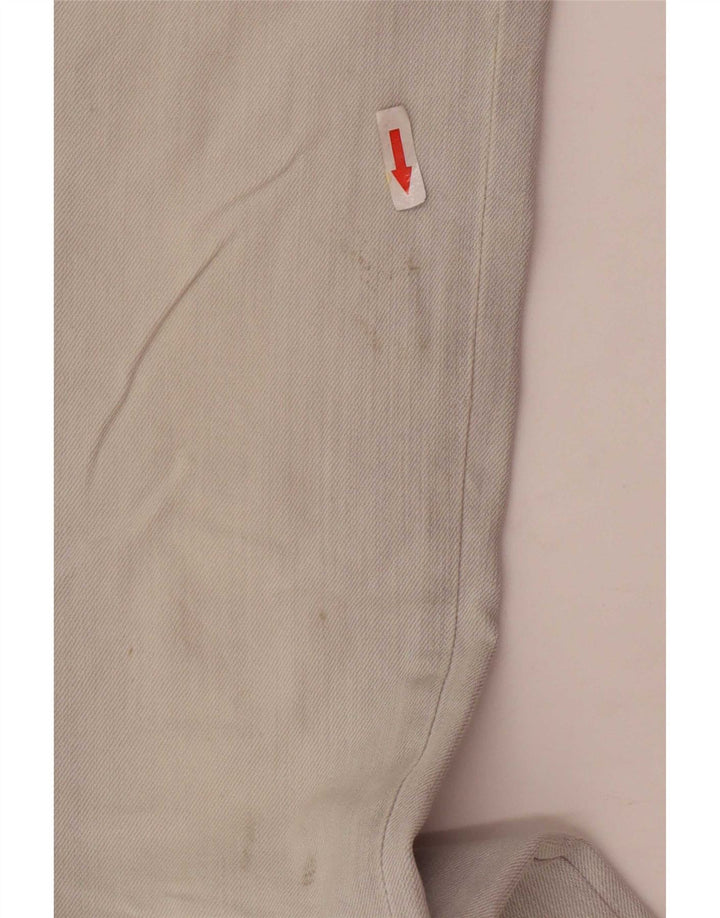 Blugi slim pentru bărbați Dunlop W32 L29 bumbac gri