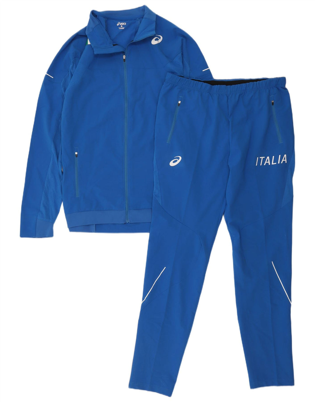 Trening complet Asics Italia Graphic pentru bărbați XL, poliester albastru