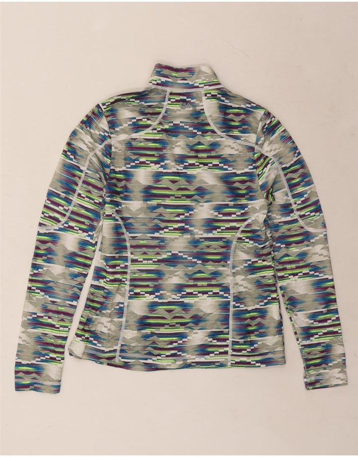 Top de trening FILA Pulover pentru femei UK 12 Medium Multicolor Geometric
