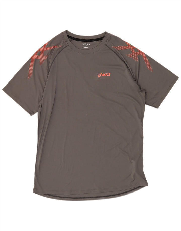 Tricou grafic Asics pentru bărbați Top XL Gri poliester Sport