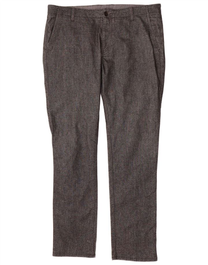 Pantaloni slim pentru bărbați Rifle W38 L34, bumbac în țesătură gri
