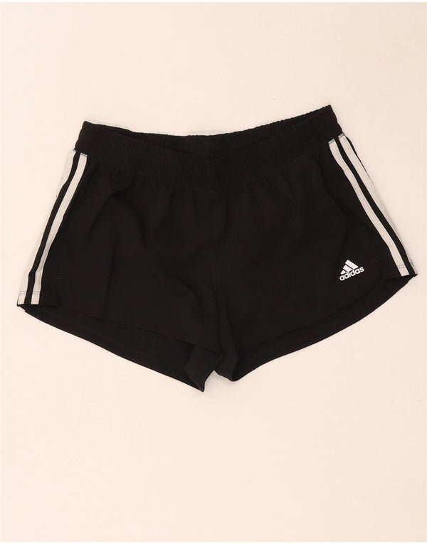 Pantaloni scurți sport Aeroready pentru femei Adidas UK 12/14 Poliester mediu negru
