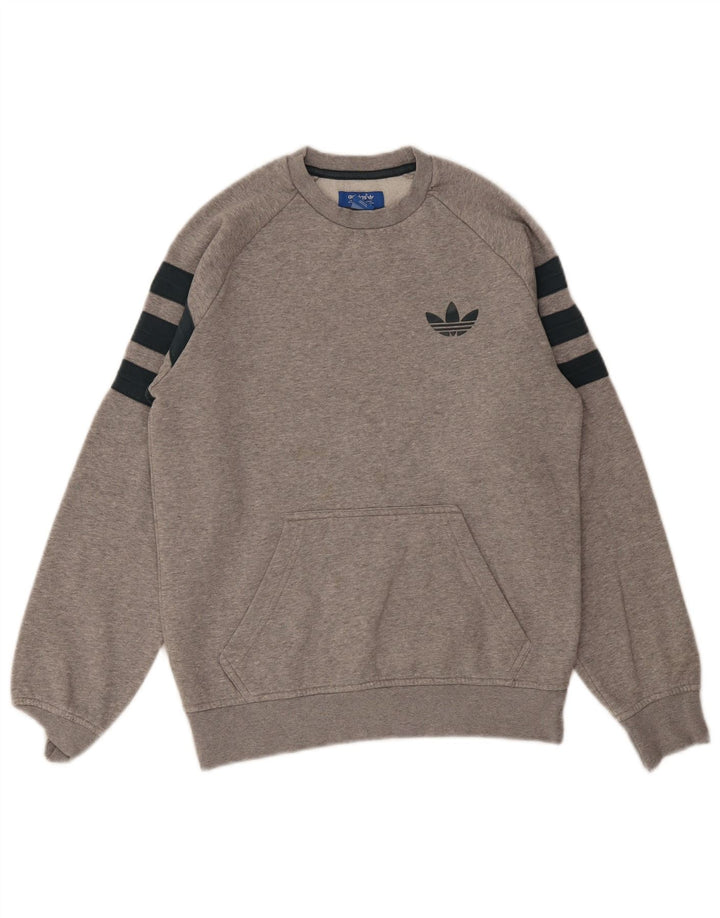 Hanorac 3D Arc pentru bărbați Adidas Jumper mic, gri Fair Isle Cotton