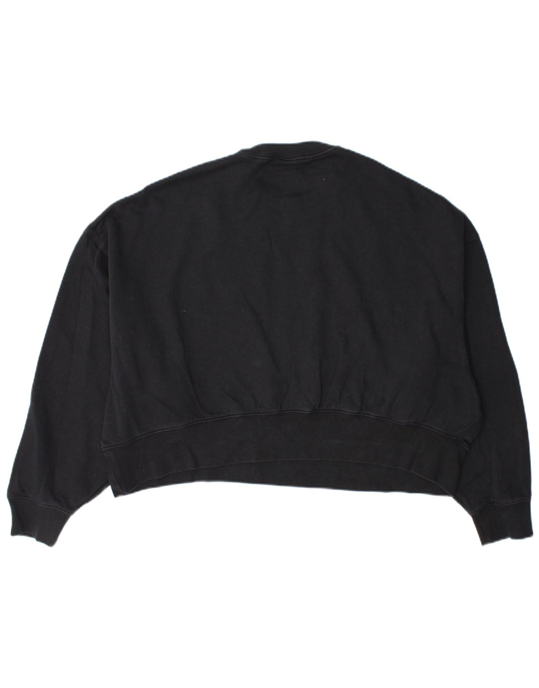 Pulover supradimensionat pentru femei Nike UK 10 Bumbac negru mic