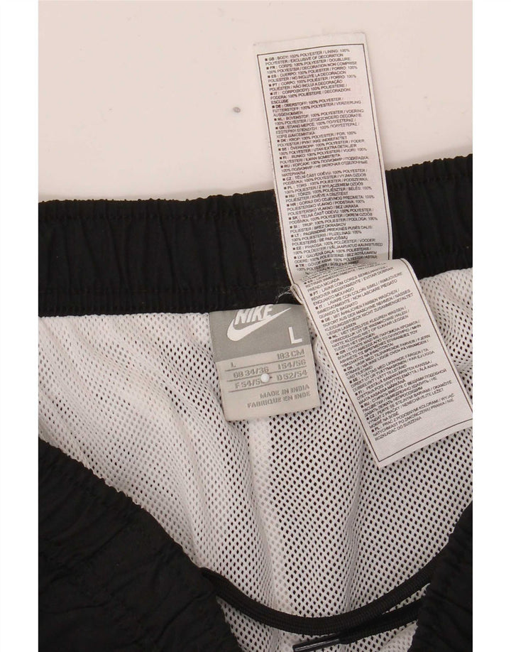 Pantaloni de trening pentru bărbați Nike Joggeri mari, negru, poliester