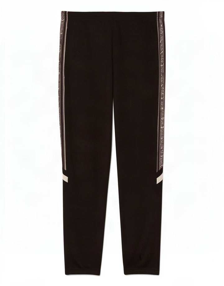 Pantaloni de trening grafic Asics pentru bărbați, mari, negri, color block
