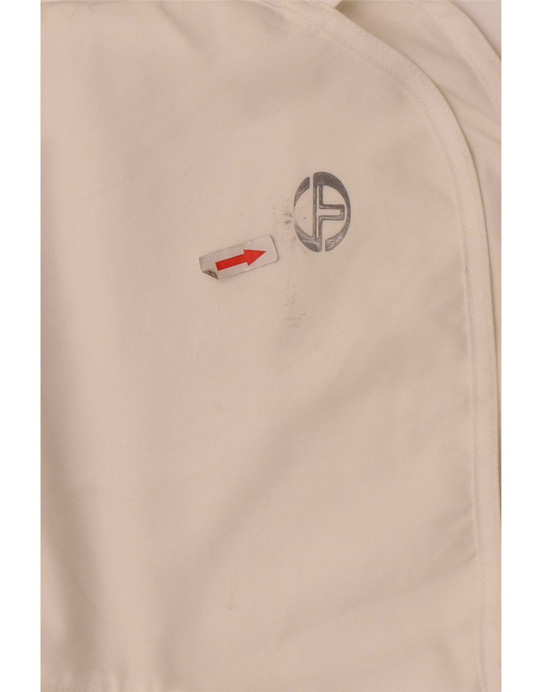 Sergio Tacchini Pantaloni scurti sport pentru femei IT 44 Poliester alb mediu