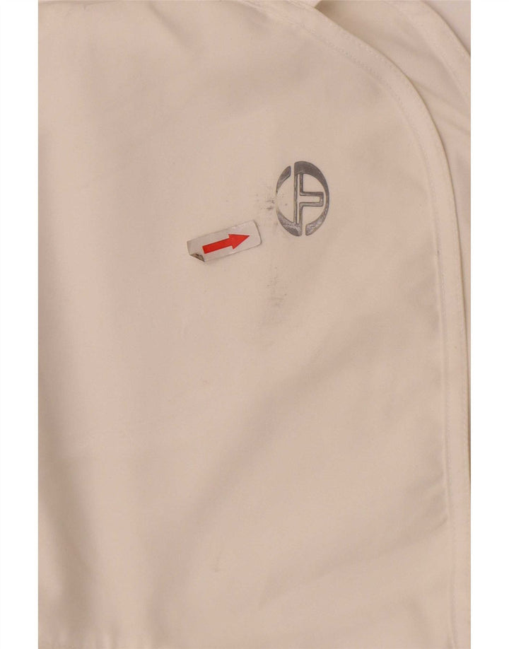 Sergio Tacchini Pantaloni scurti sport pentru femei IT 44 Poliester alb mediu