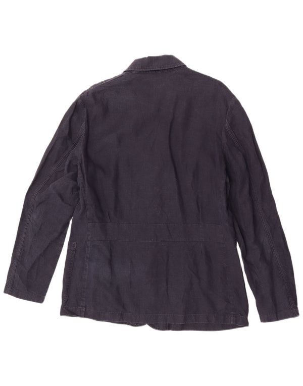 Jachetă Massimo Dutti pentru bărbați, UK 40, mare, albastru marin
