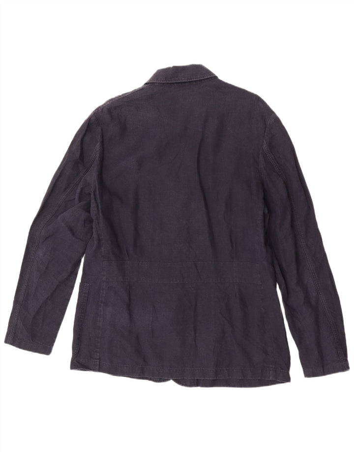Jachetă Massimo Dutti pentru bărbați, UK 40, mare, albastru marin