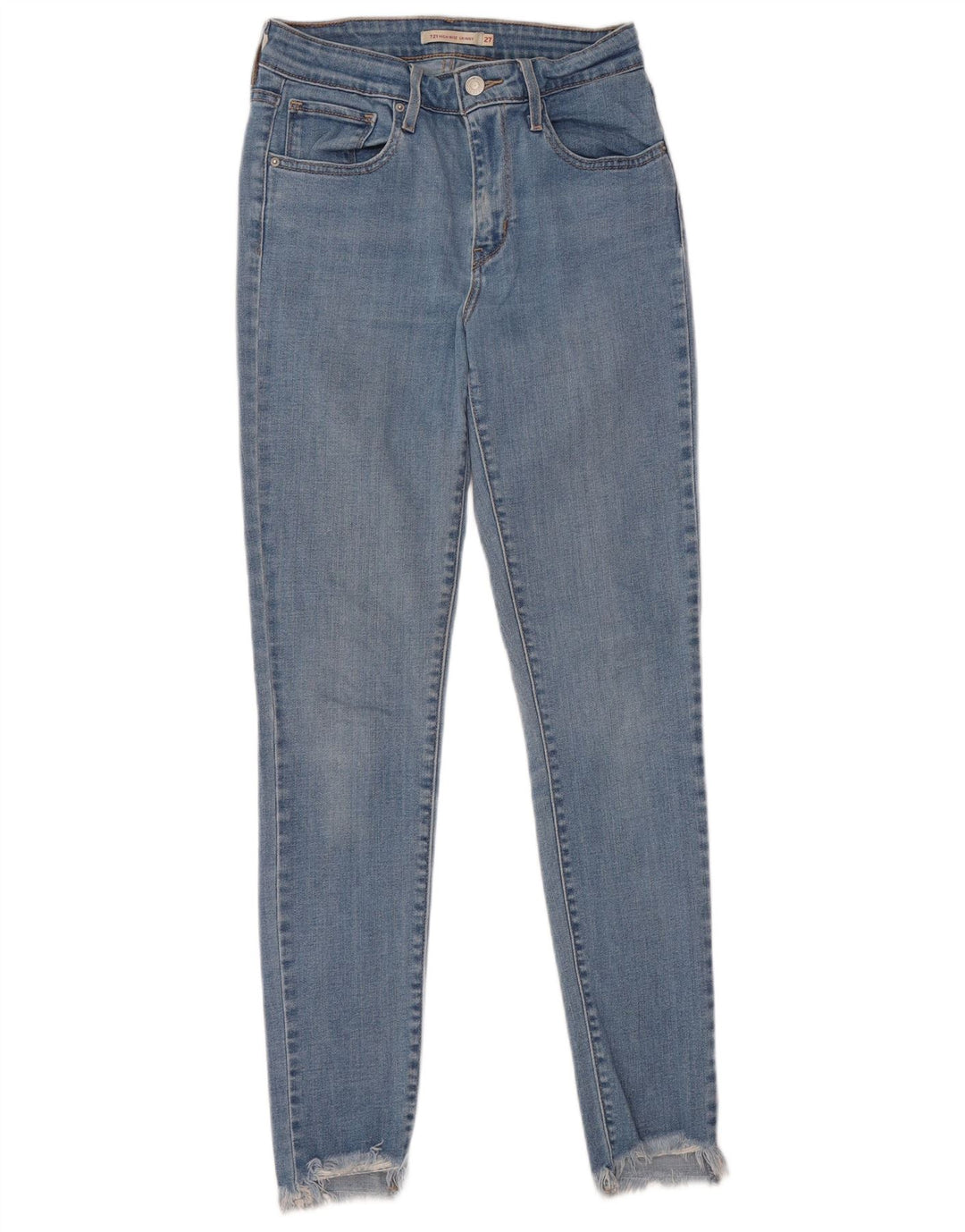 Blugi skinny cu talie înaltă 721 Levi's pentru femei L27 L32 Bumbac albastru