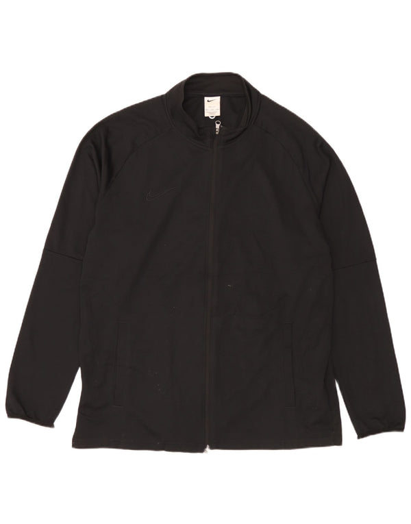 Jachetă de trening Nike Dri Fit pentru bărbați, 2XL, poliester negru