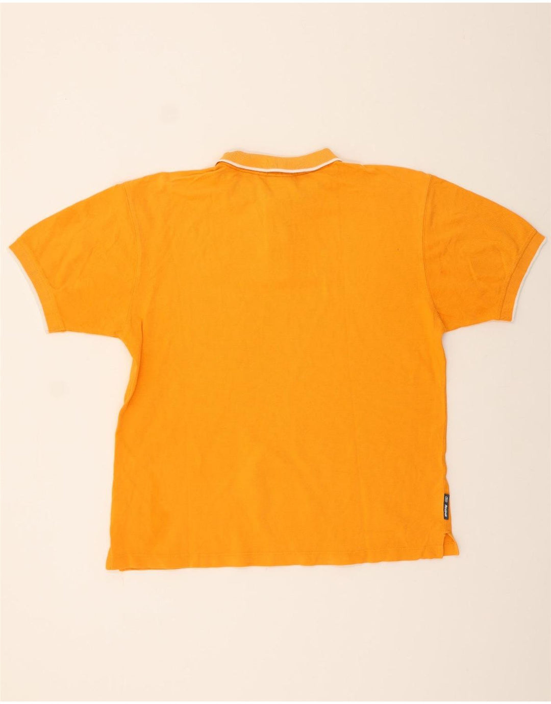 REEBOK Mens Polo Shirt Large Yellow Cotton Vintage Reebok and Second-Hand Reebok from Messina Hembry 