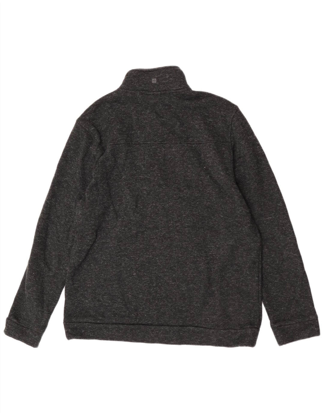 Hanorac pentru bărbați Mountain Warehouse, cu fermoar și gât, Jumper XL, negru, pete