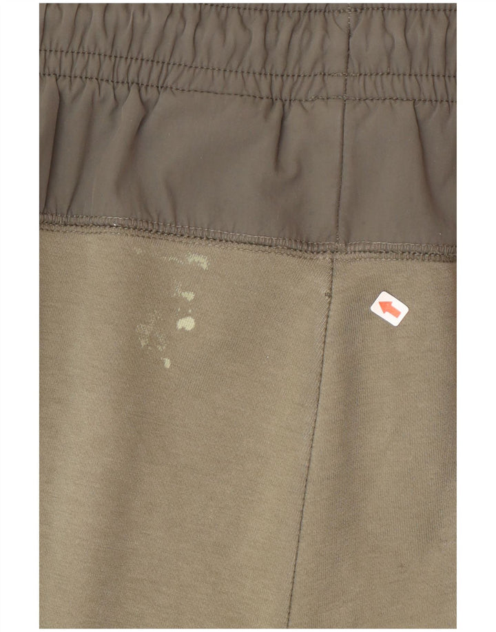 Pantaloni de trening Nike pentru bărbați, mari, verzi, color block, bumbac