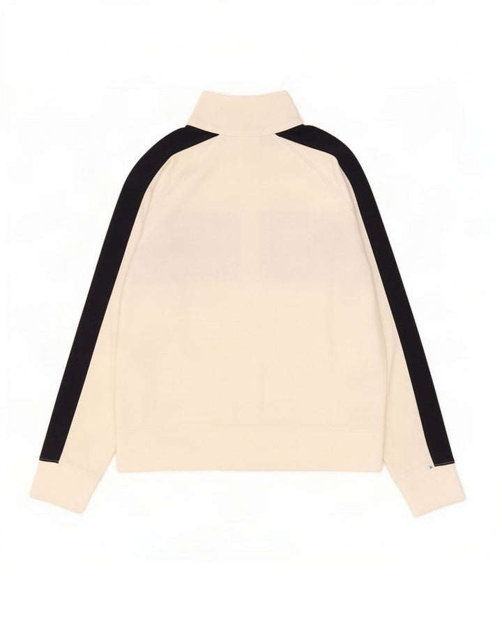 Jachetă de top pentru trening cu grafic pentru femei Champion UK 12 Medium White Colorblock