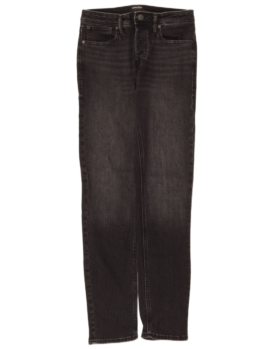 Blugi slim pentru bărbați Jack & Jones W30 L34 bumbac gri