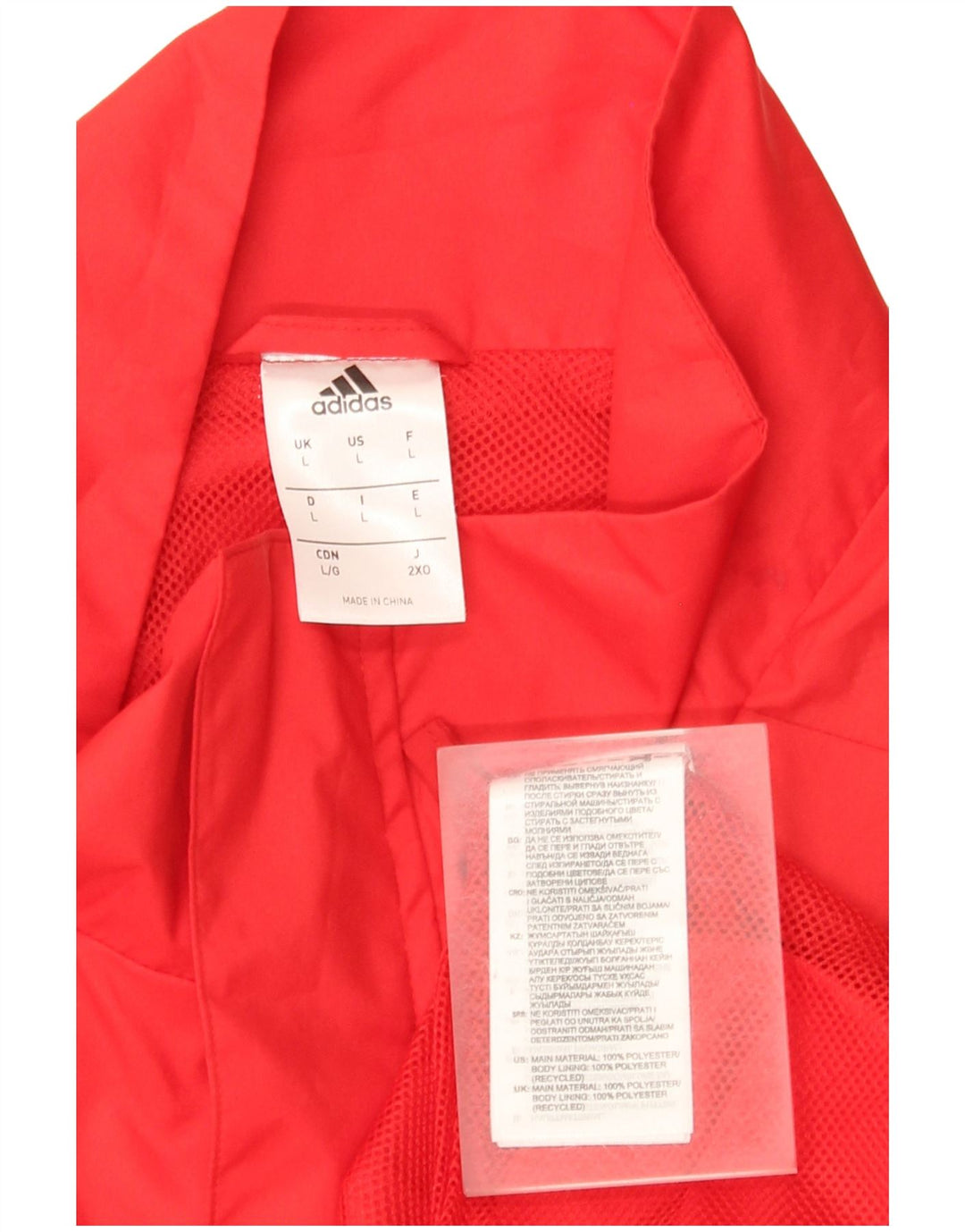 Adidas pentru bărbați Munster Rugby Graphic Pullover Trening Top Jachetă mare, roșu