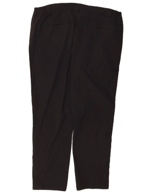 Mountain Warehouse Pantaloni cargo drepti pentru femei UK 20 2XL W40 L30 Negru