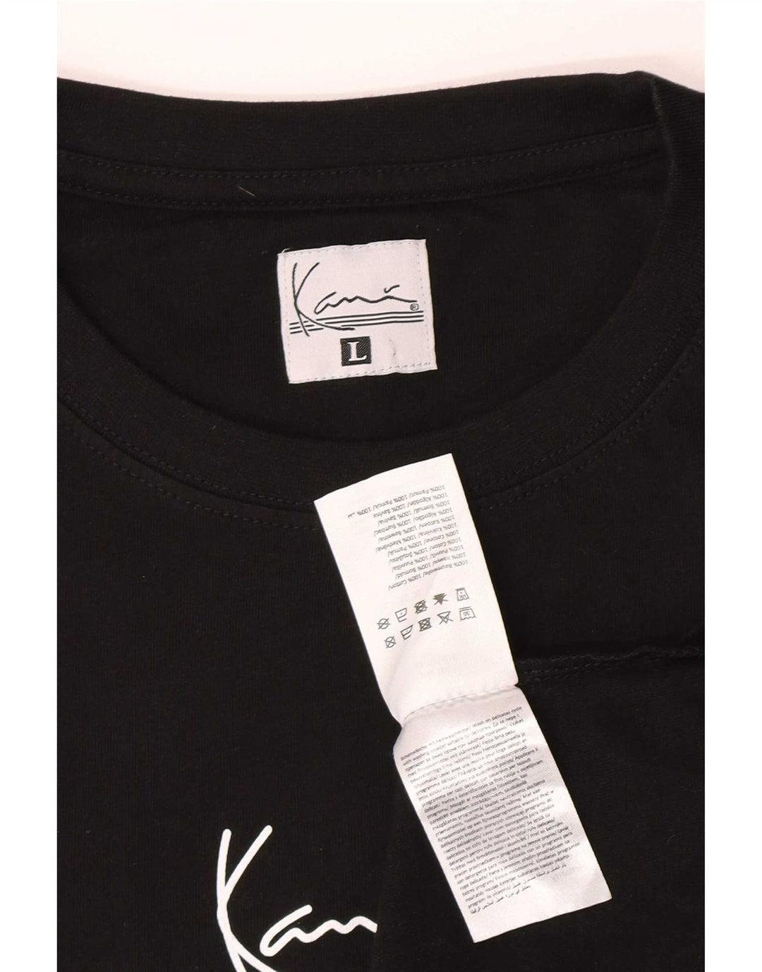 Tricou Karl Kani pentru bărbați Top mare din bumbac negru