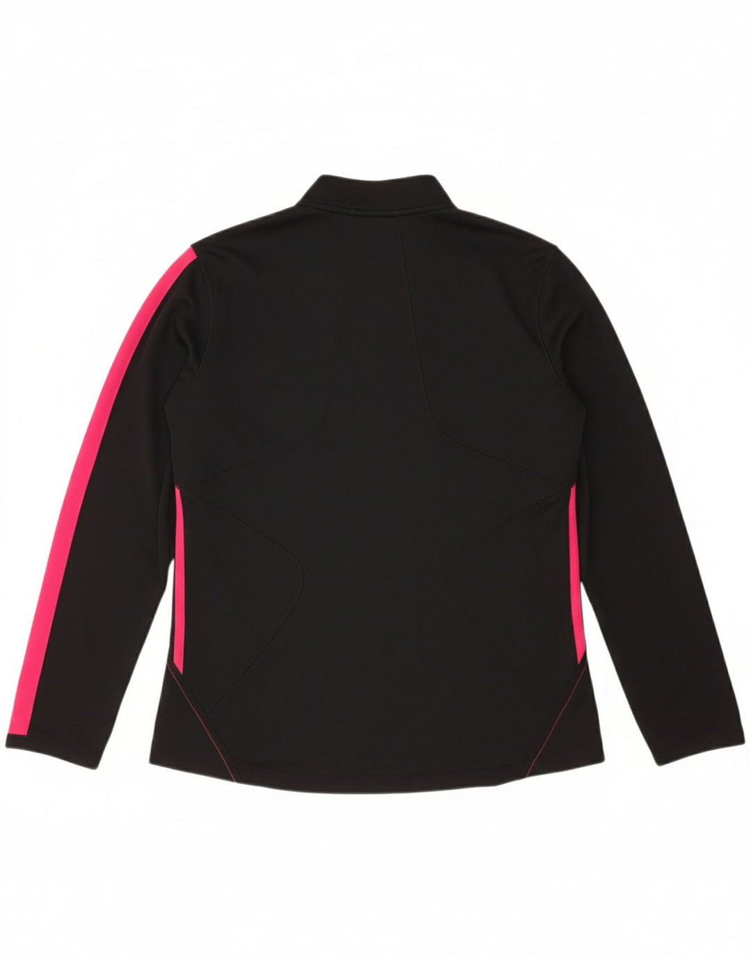 ADIDAS Womens Climalite Pullover Tracksuit Top UK 16/18 Large Black