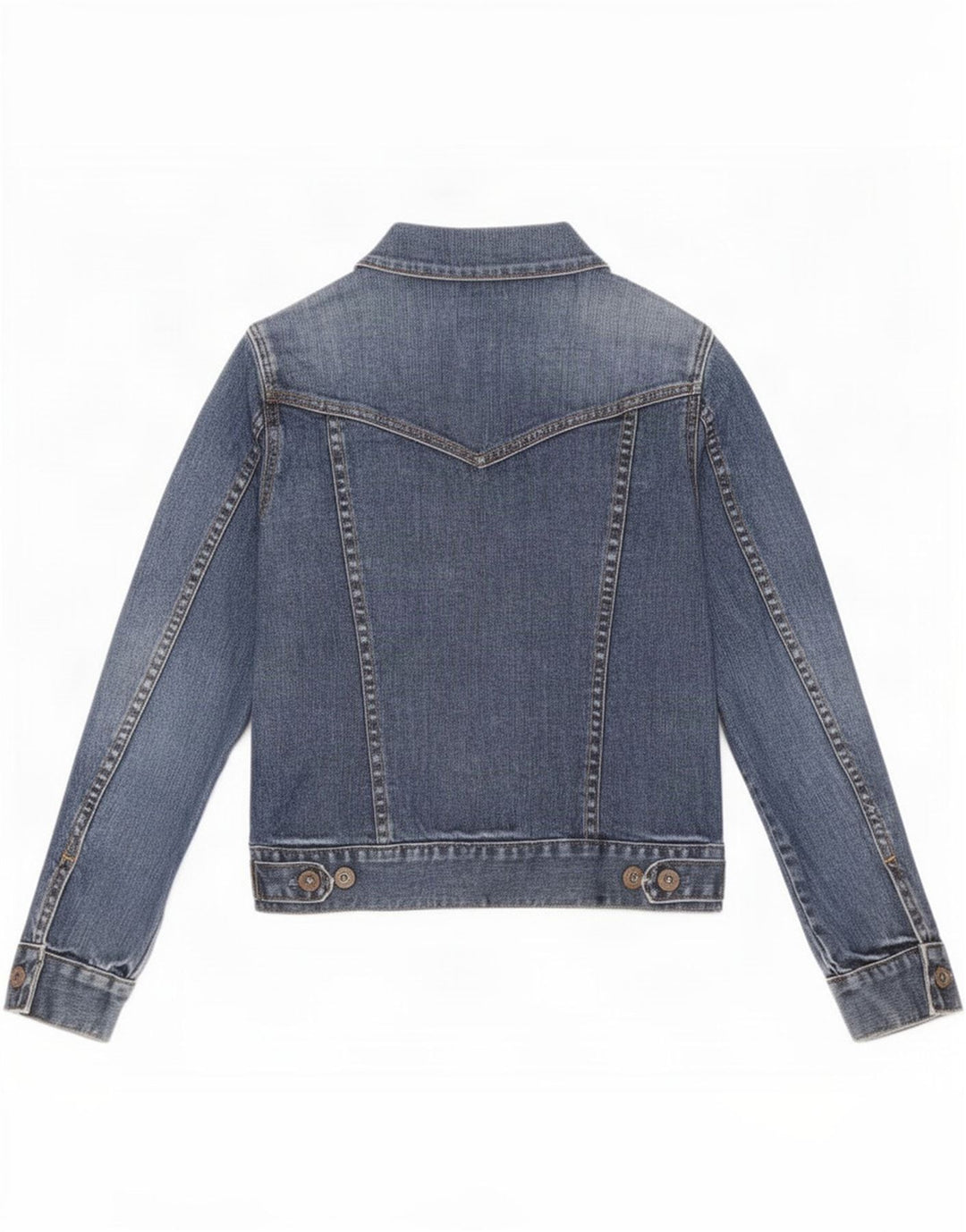 Jachetă de blugi Gap pentru femei, UK 10, mic, albastru, bumbac