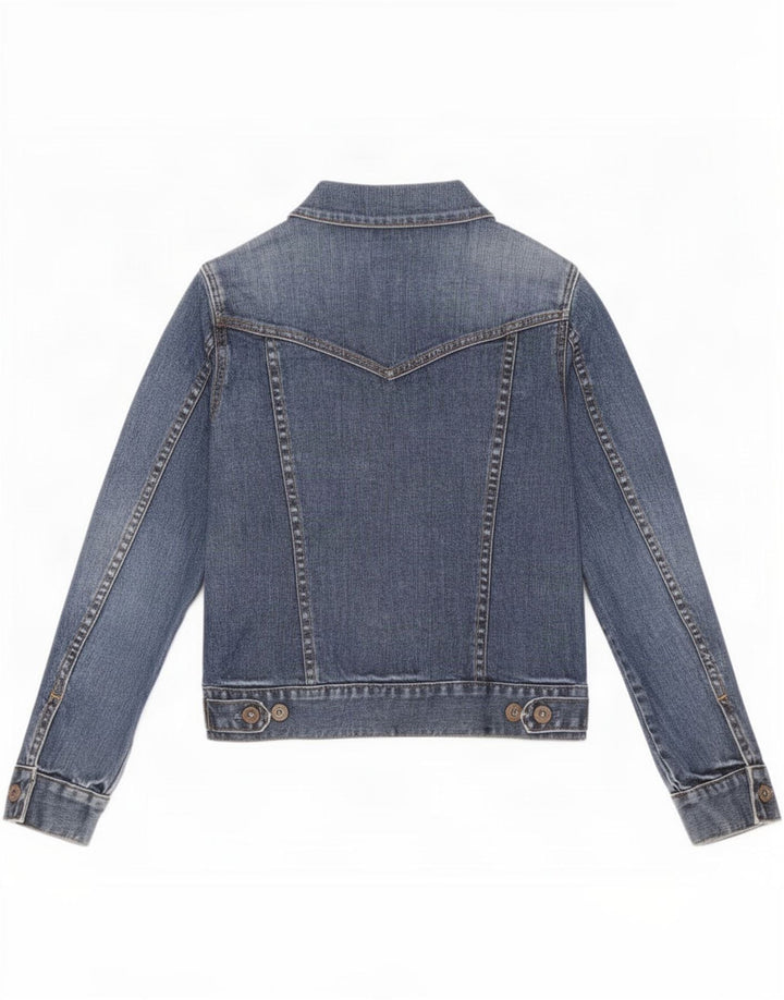Jachetă de blugi Gap pentru femei, UK 10, mic, albastru, bumbac