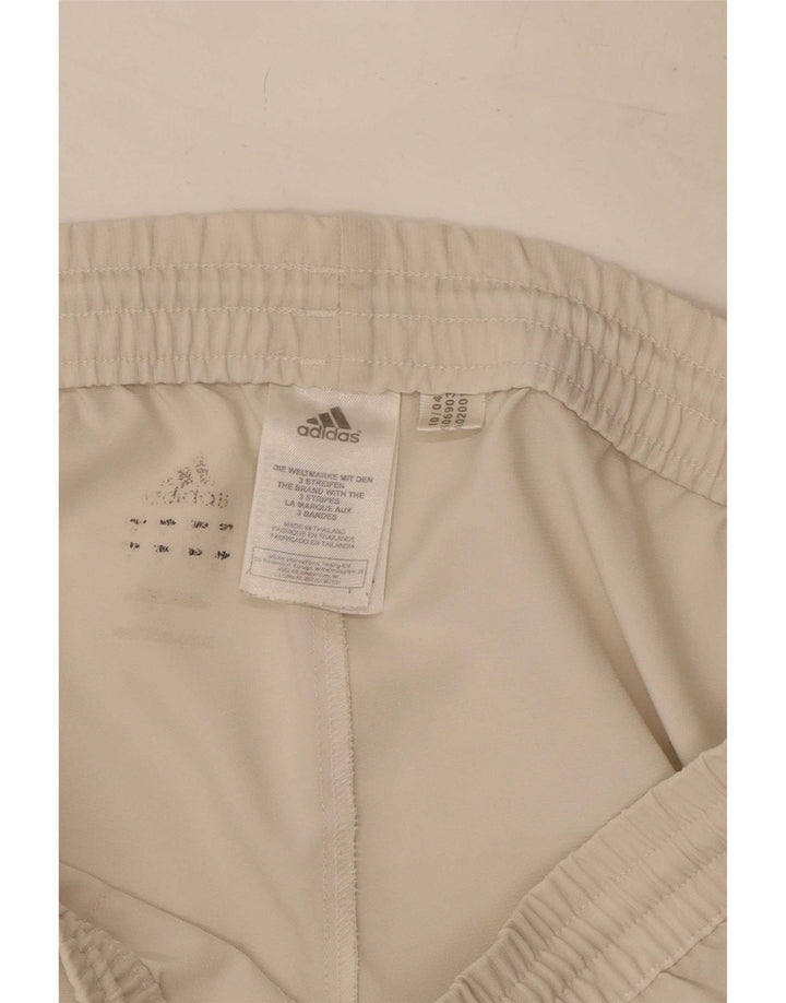 Adidas pentru bărbați pantaloni scurți sport, mare, alb, poliester