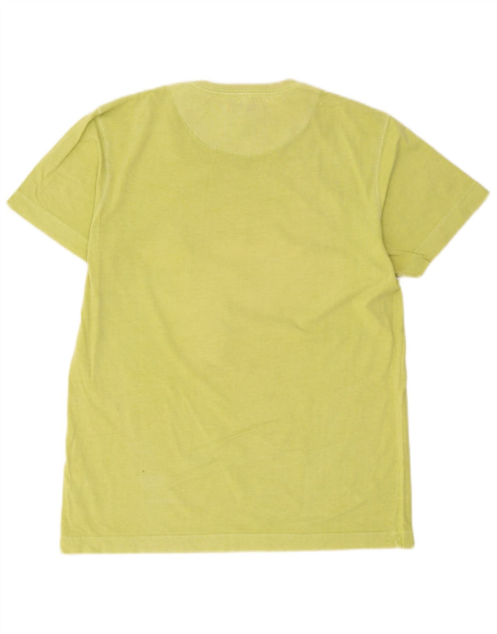 Tricou grafic pentru bărbați Rifle Top mare din bumbac verde