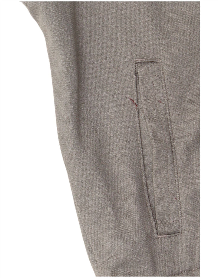 Jachetă de trening Puma pentru femei UK 12 Gri mediu Poliester color bloc