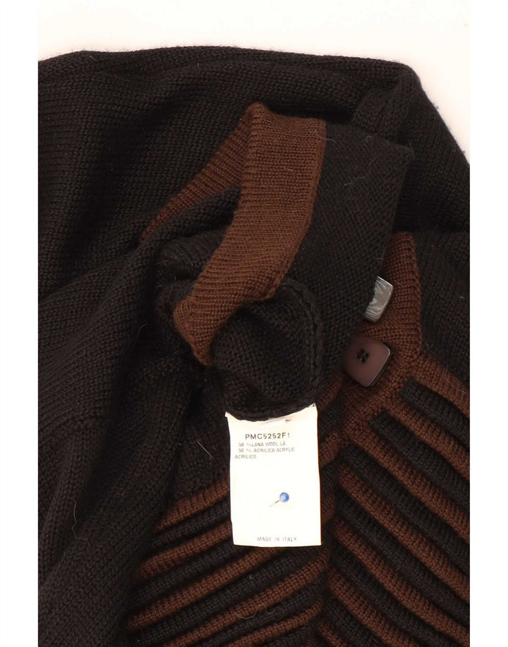 Pulover Vintage pentru femei Crop Cardigan IT 44 Medium Black Dunge