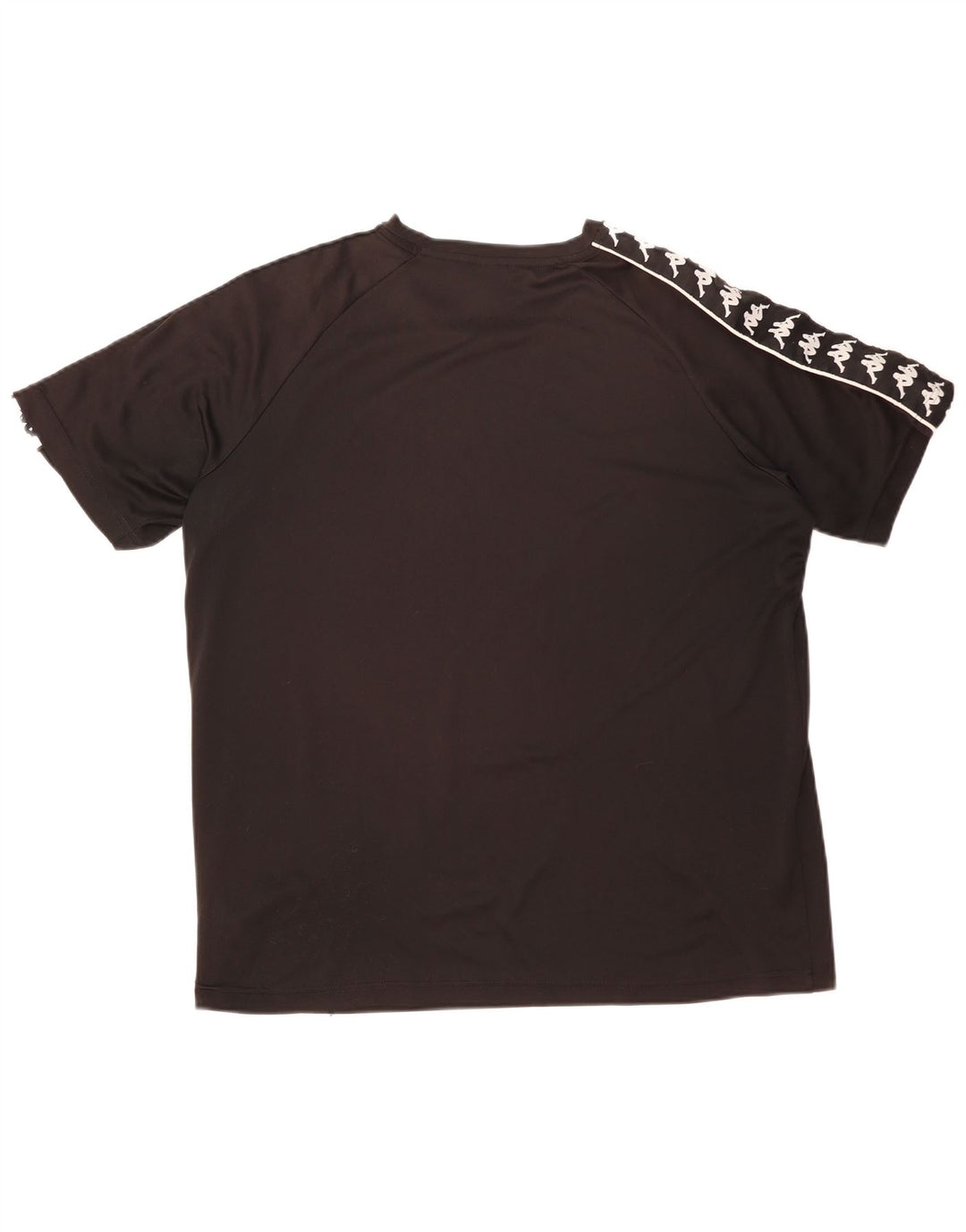 Tricou grafic pentru bărbați Kappa Top 2XL, negru, poliester color bloc