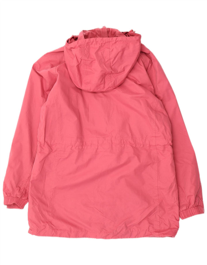 Jachetă de ploaie cu glugă pentru femei Mountain Warehouse UK 16, mare, roz, poliester